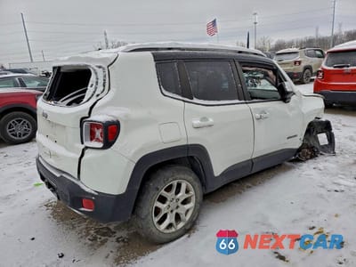 Trzecie zdjęcie samochodu z tyłu: 2018 JEEP RENEGADE LIMITED VIN:ZACCJBDB6JPH80597 - miniatura