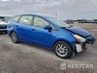 Czwarte zdjęcie samochodu z boku: 2015 TOYOTA PRIUS V VIN:JTDZN3EU8FJ034356 - miniatura