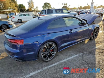 Trzecie zdjęcie samochodu z tyłu: 2020 AUDI S5 PREMIUM PLUS VIN:WAUP4AF53LA006186 - miniatura