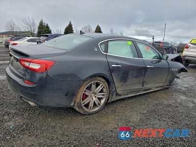 Trzecie zdjęcie samochodu z tyłu: 2014 MASERATI QUATTROPORTE S VIN:ZAM56RRA4E1084180 - miniatura