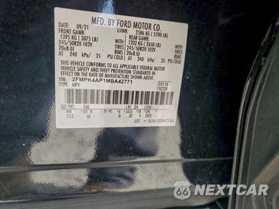 Zdjęcie 14 z 17 samochodu: 2021 FORD EDGE ST VIN:2FMPK4AP1MBA42771 - miniatura
