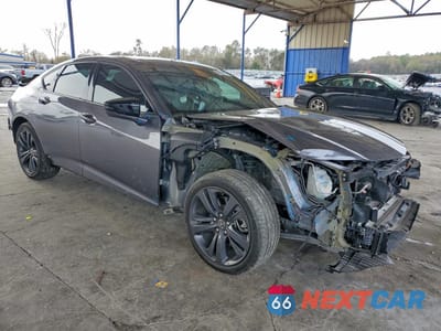Czwarte zdjęcie samochodu z boku: 2023 ACURA TLX A-SPEC VIN:19UUB6F54PA002793 - miniatura