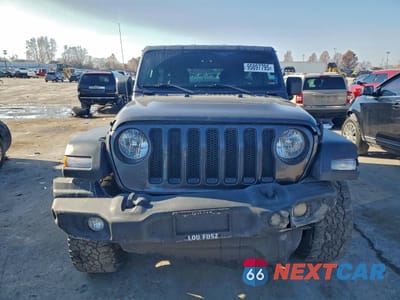 Piąte zdjęcie samochodu w środku: 2021 JEEP WRANGLER UNLIMITED SPORT VIN:1C4HJXDN7MW819802 - miniatura