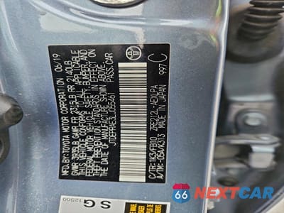 Zdjęcie 12 z 12 samochodu: 2020 TOYOTA COROLLA LE VIN:JTDEPRAE3LJ055461 - miniatura