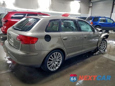 Trzecie zdjęcie samochodu z tyłu: 2006 AUDI A3 2.0 PREMIUM VIN:WAUNF78P86A003775 - miniatura