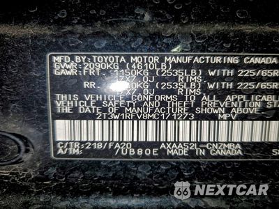 Zdjęcie 14 z 15 samochodu: 2021 TOYOTA RAV4 XLE VIN:2T3W1RFV8MC171273 - miniatura
