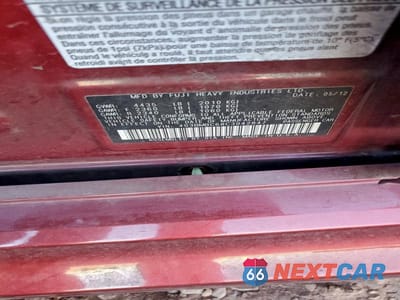 Zdjęcie 12 z 12 samochodu: 2012 SUBARU LEGACY 2.5I PREMIUM VIN:4S3BMBC68C3042847 - miniatura