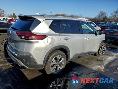 Trzecie zdjęcie samochodu z tyłu: 2021 NISSAN ROGUE SV VIN:JN8AT3BB9MW225133 - miniatura