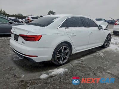 Trzecie zdjęcie samochodu z tyłu: 2017 AUDI A4 PREMIUM PLUS VIN:WAUENAF49HN048437 - miniatura