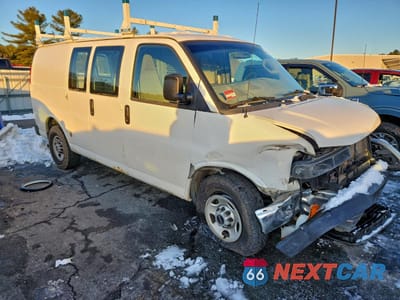 Czwarte zdjęcie samochodu z boku: 2017 GMC SAVANA G2500 DELIVERY VAN VIN:1GTW7AFFXH1126122 - miniatura