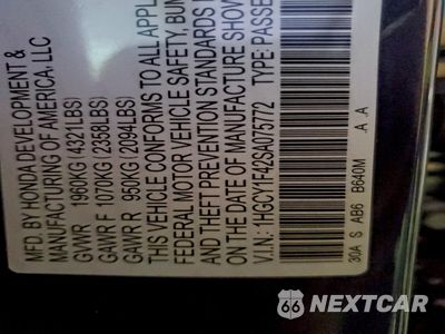 Zdjęcie 12 z 12 samochodu: 2025 HONDA ACCORD SE VIN:1HGCY1F42SA075772 - miniatura