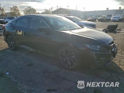 Czwarte zdjęcie samochodu z boku: 2021 HONDA CIVIC SPORT VIN:2HGFC2F85MH534902 - miniatura