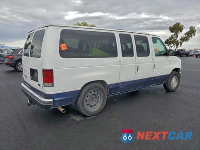 Trzecie zdjęcie samochodu z tyłu: 1998 FORD ECONOLINE E150 VIN:1FMRE1164WHA01384 - miniatura
