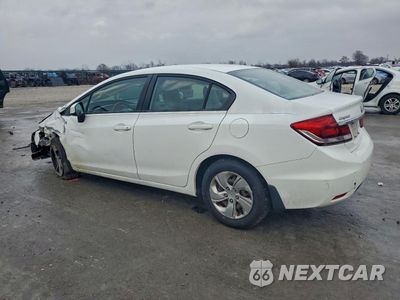 Drugie zdjęcie samochodu z przodu: 2013 HONDA CIVIC LX VIN:19XFB2F53DE091636 - miniatura