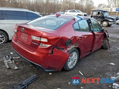 Trzecie zdjęcie samochodu z tyłu: 2018 SUBARU IMPREZA PREMIUM PLUS VIN:4S3GKAD6XJ3616706 - miniatura