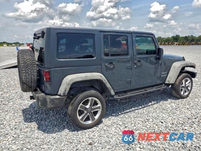 Trzecie zdjęcie samochodu z tyłu: 2017 JEEP WRANGLER UNLIMITED SPORT VIN:1C4BJWDG4HL678163 - miniatura