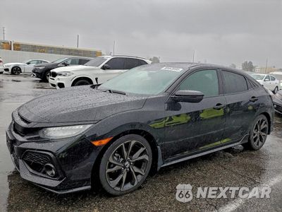2019 HONDA CIVIC SPORT TOURING SHHFK7H92KU422435 - główne zdjęcie licytacji z USA - miniatura