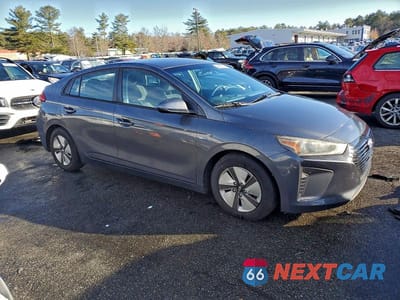 Czwarte zdjęcie samochodu z boku: 2019 HYUNDAI IONIQ BLUE VIN:KMHC65LC2KU174691 - miniatura