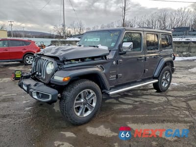 2021 JEEP WRANGLER UNLIMITED SAHARA 1C4HJXEG0MW660556 - główne zdjęcie licytacji z USA - miniatura