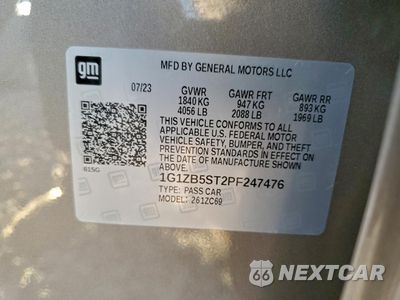 Zdjęcie 12 z 15 samochodu: 2023 CHEVROLET MALIBU LS VIN:1G1ZB5ST2PF247476 - miniatura