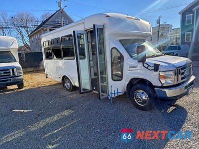 2014 FORD ECONOLINE E350 SUPER DUTY CUTAWAY VAN 1FDEE3FL1EDA72850 - główne zdjęcie licytacji z USA - miniatura
