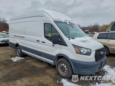 Czwarte zdjęcie samochodu z boku: 2021 FORD TRANSIT T-350 VIN:1FTBW3X84MKA97864 - miniatura