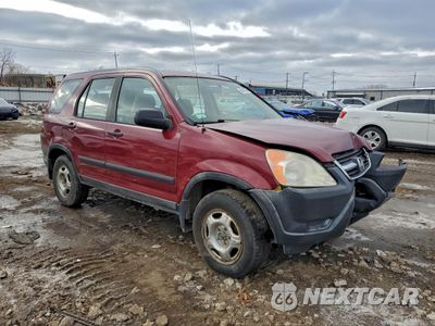 Czwarte zdjęcie samochodu z boku: 2003 HONDA CR-V LX VIN:JHLRD78453C029575 - miniatura