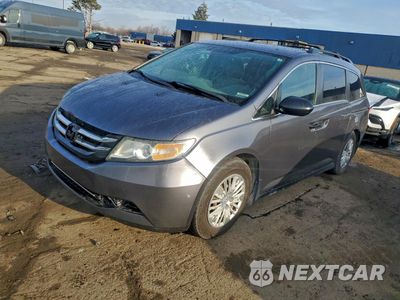 2014 HONDA ODYSSEY LX 5FNRL5H29EB047182 - główne zdjęcie licytacji z USA - miniatura