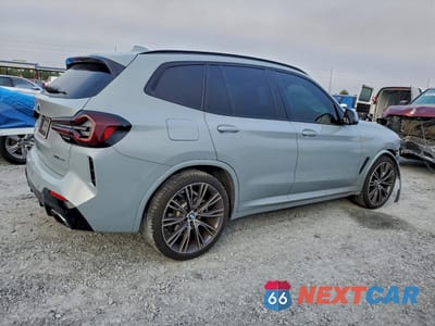 Trzecie zdjęcie samochodu z tyłu: 2022 BMW X3 SDRIVE30I VIN:5UX43DP03N9L75310 - miniatura