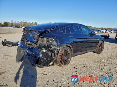 Trzecie zdjęcie samochodu z tyłu: 2021 MERCEDES-BENZ GLC COUPE 63 S 4MATIC AMG VIN:W1N0J8KB8MF944554 - miniatura