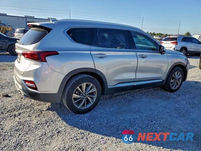 Trzecie zdjęcie samochodu z tyłu: 2020 HYUNDAI SANTA FE SEL VIN:5NMS33AD4LH167226 - miniatura