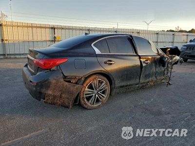 Trzecie zdjęcie samochodu z tyłu: 2015 INFINITI Q50 BASE VIN:JN1BV7AR1FM400914 - miniatura