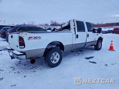 Trzecie zdjęcie samochodu z tyłu: 2003 FORD F250 SUPER DUTY VIN:1FTNW21P43ED51108 - miniatura