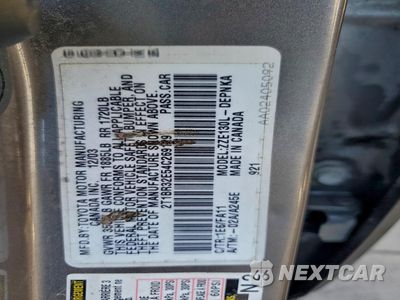 Zdjęcie 12 z 12 samochodu: 2004 TOYOTA COROLLA CE VIN:2T1BR32E54C269129 - miniatura