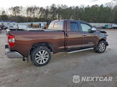Trzecie zdjęcie samochodu z tyłu: 2014 TOYOTA TUNDRA DOUBLE CAB LIMITED VIN:5TFBW5F18EX388761 - miniatura