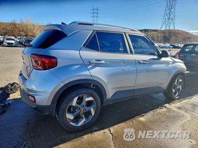 Trzecie zdjęcie samochodu z tyłu: 2020 HYUNDAI VENUE SEL VIN:KMHRC8A32LU015002 - miniatura