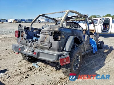 Trzecie zdjęcie samochodu z tyłu: 2025 JEEP WRANGLER RUBICON VIN:1C4PJXFNXSW644094 - miniatura