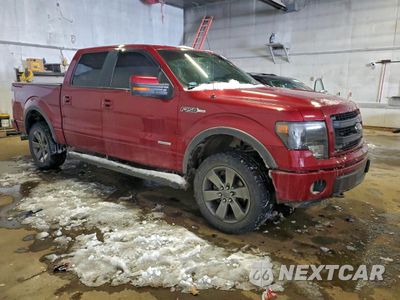 Czwarte zdjęcie samochodu z boku: 2013 FORD F150 SUPERCREW VIN:1FTFW1ET3DKF08541 - miniatura