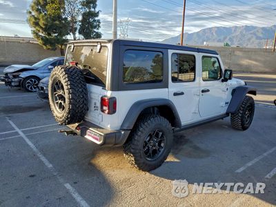 Trzecie zdjęcie samochodu z tyłu: 2025 JEEP WRANGLER SPORT 4XE VIN:1C4RJXN6XSW541759 - miniatura