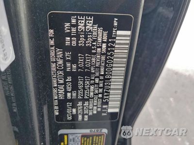 Zdjęcie 13 z 15 samochodu: 2013 HYUNDAI SANTA FE SPORT VIN:5XYZU3LB0DG025121 - miniatura