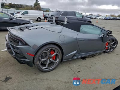 Trzecie zdjęcie samochodu z tyłu: 2020 LAMBORGHINI HURACAN EVO VIN:ZHWUT4ZF0LLA13707 - miniatura