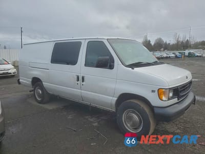 Czwarte zdjęcie samochodu z boku: 2001 FORD ECONOLINE E350 SUPER DUTY VAN VIN:1FTSS34L61HA50073 - miniatura