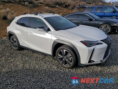 Czwarte zdjęcie samochodu z boku: 2021 LEXUS UX 250H VIN:JTHX9JBH8M2050294 - miniatura