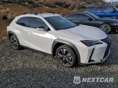 Czwarte zdjęcie samochodu z boku: 2021 LEXUS UX 250H VIN:JTHX9JBH8M2050294 - miniatura