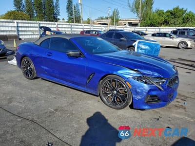 Czwarte zdjęcie samochodu z boku: 2023 BMW M850XI VIN:WBAFY4C06PCL20984 - miniatura