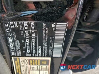 Zdjęcie 12 z 12 samochodu: 2012 MERCEDES-BENZ ML 350 4MATIC VIN:4JGDA5HB6CA019731 - miniatura