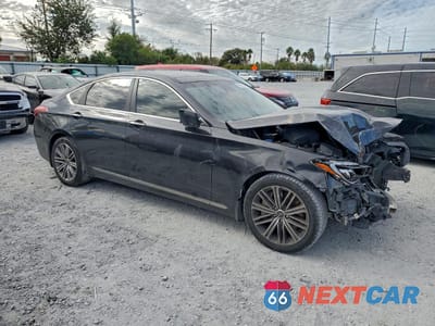 Czwarte zdjęcie samochodu z boku: 2018 GENESIS G80 BASE VIN:KMHGN4JE3JU239520 - miniatura