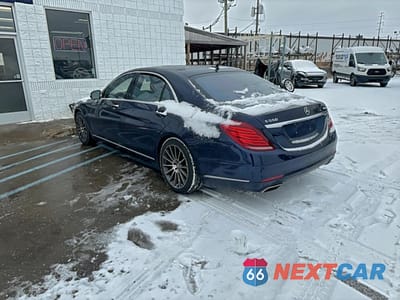 Trzecie zdjęcie samochodu z tyłu: 2017 MERCEDES-BENZ S 550 4MATIC VIN:WDDUG8FB0HA216706 - miniatura