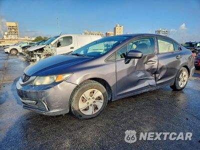 2015 HONDA CIVIC LX 19XFB2F57FE087611 - główne zdjęcie licytacji z USA - miniatura
