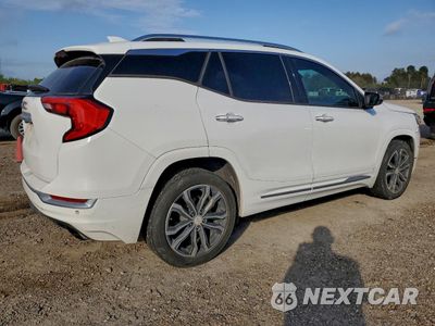 Trzecie zdjęcie samochodu z tyłu: 2018 GMC TERRAIN DENALI VIN:3GKALSEX1JL145196 - miniatura